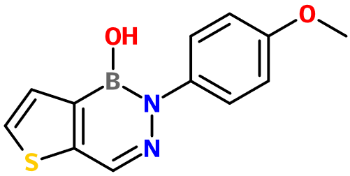 (image for) MC080165 2-(4-Methoxy-phenyl)thieno[3,2-d][1,2,3]diazaborinin-1(2H)-ol